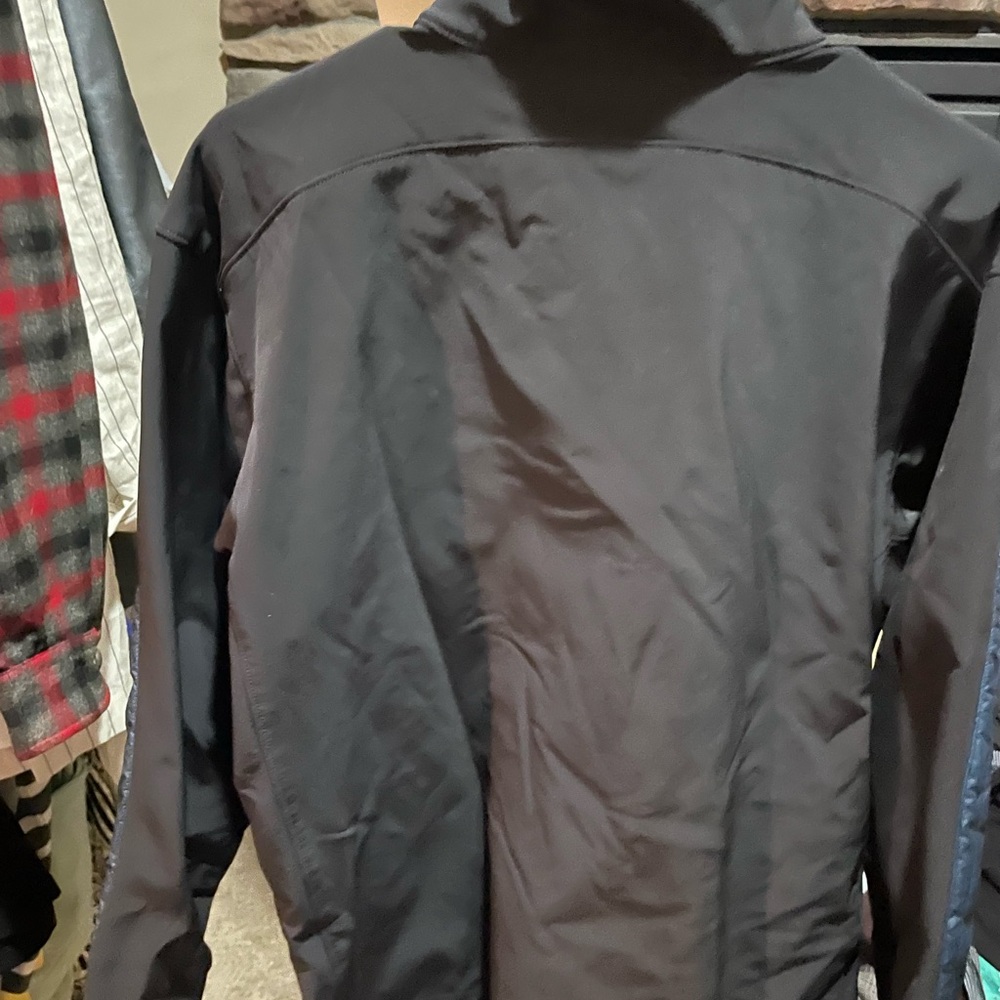 Obermeyer Men's Black and Blue Puffer Jacket - Picture 2 of 4